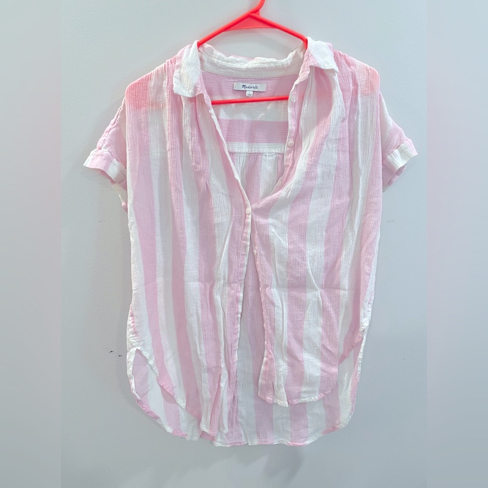 Madewell Buttondown/ Coverup
